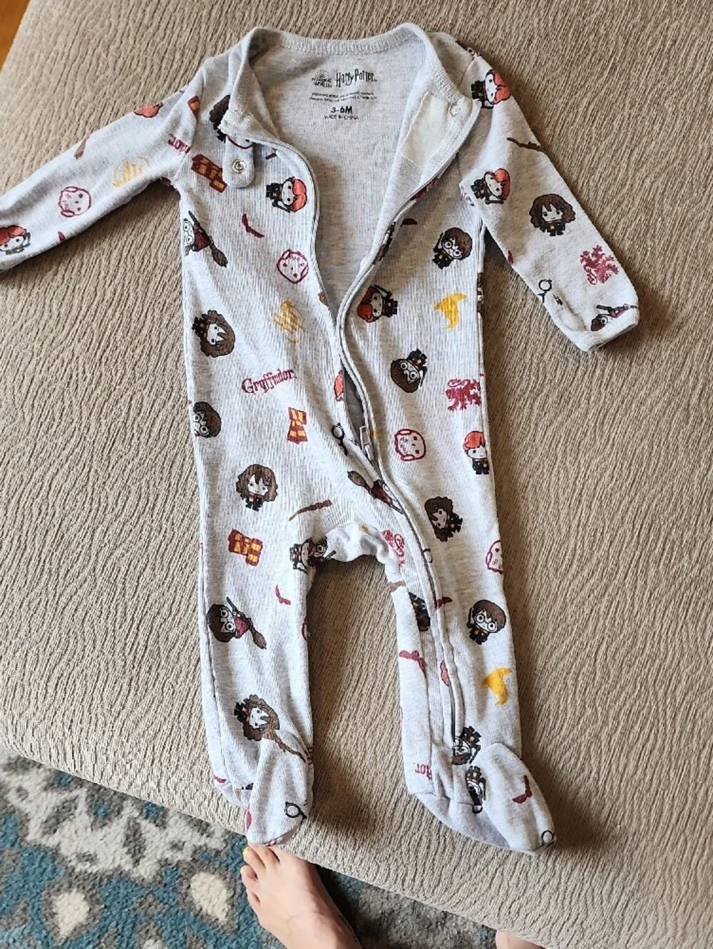 Carter's Green & White St. Patrick's and Harry Potter Baby One-Piece Bodysuits